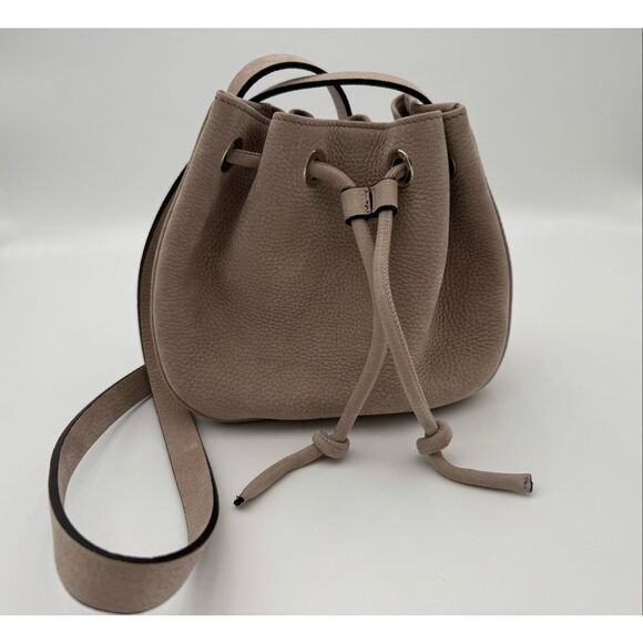 Theory Bucket Leather Bag L07AC034 - Picture 3 of 12